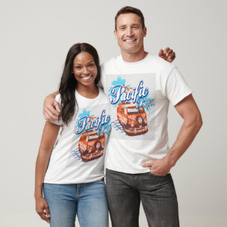 Diseño de camiseta de verano de bahía del Pacífico