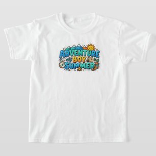diseño de camiseta de verano genial para niños