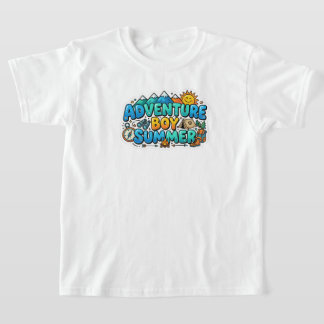 diseño de camiseta de verano genial para niños