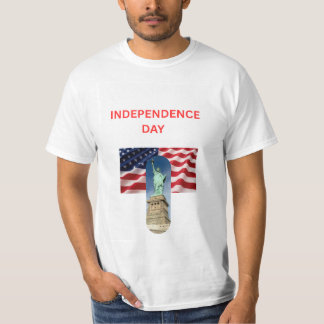 diseño de camiseta del día de la Independencia