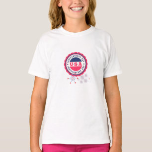 diseño de camiseta del día de la independencia de