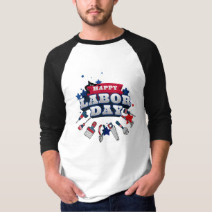 diseño de camiseta del día del trabajo