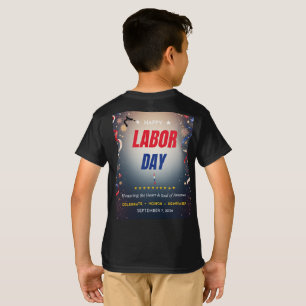 diseño de camiseta del día del trabajo