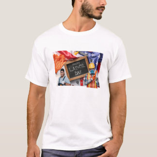 diseño de camiseta del día del trabajo