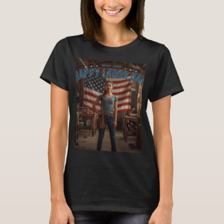 diseño de camiseta del día feliz del trabajo
