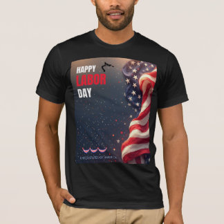 diseño de camiseta del día feliz del trabajo