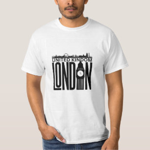 diseño de camiseta del REINO UNIDO