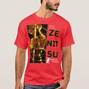 Diseño de camiseta Demon Slayer Zenitsu