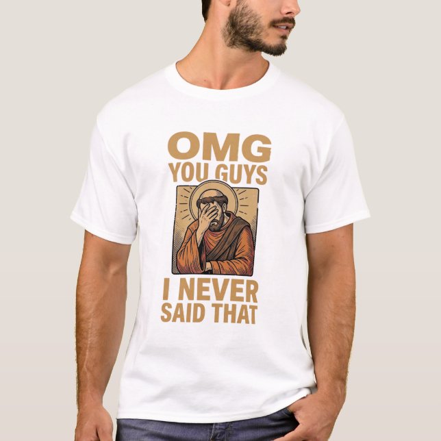 Diseño de camiseta divertida vintage religiosa de  (Anverso)