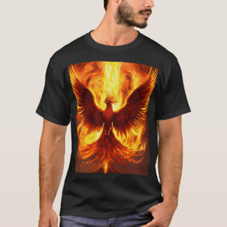 Diseño de camiseta Dreamy Phoenix Watercolor