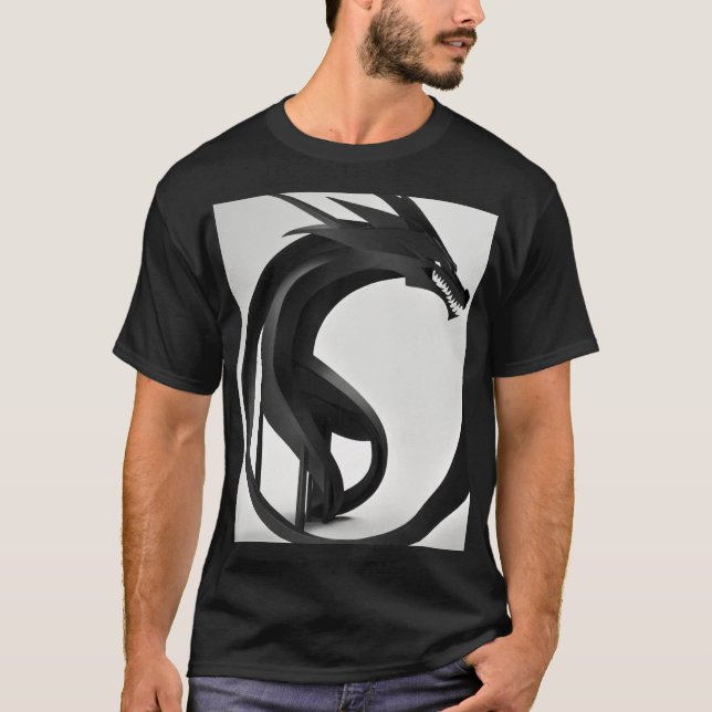 Diseño de camiseta Dreamy Watercolor Dragon (Anverso)