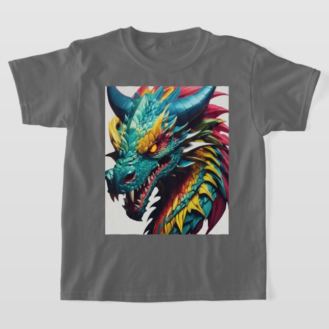 Diseño de camiseta Dreamy Watercolor Dragon (Distribución)