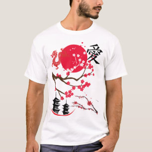 Diseño de camiseta edición Japón