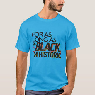 Diseño de camiseta en el mes de la historia negra