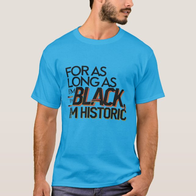 Diseño de camiseta en el mes de la historia negra (Anverso)
