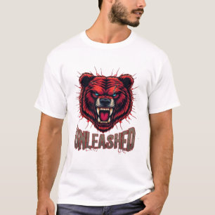 Diseño de camiseta en modo bestia de gimnasia moti