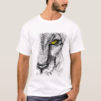 Diseño de camiseta "Fierce Tiger Face"