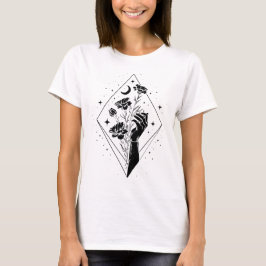 diseño de camiseta floral