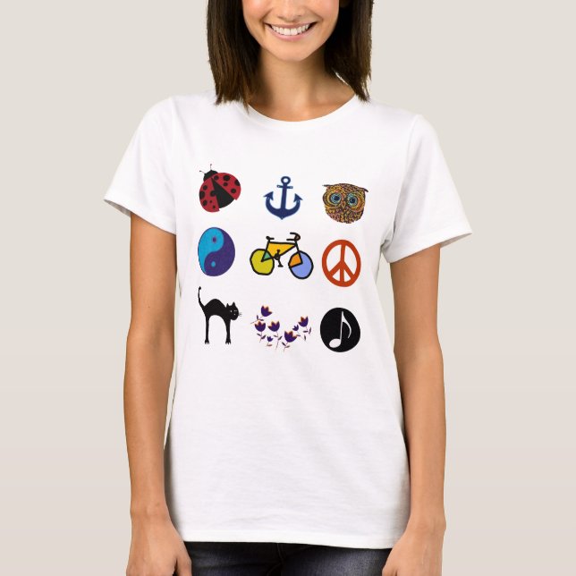 diseño de camiseta genial para chicas (Anverso)