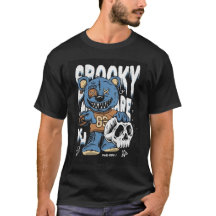 Diseño de camiseta gráfica de teddy de Halloween e