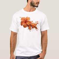 Diseño de camiseta gráfica FLOR ABSTRACTA 1 Creati