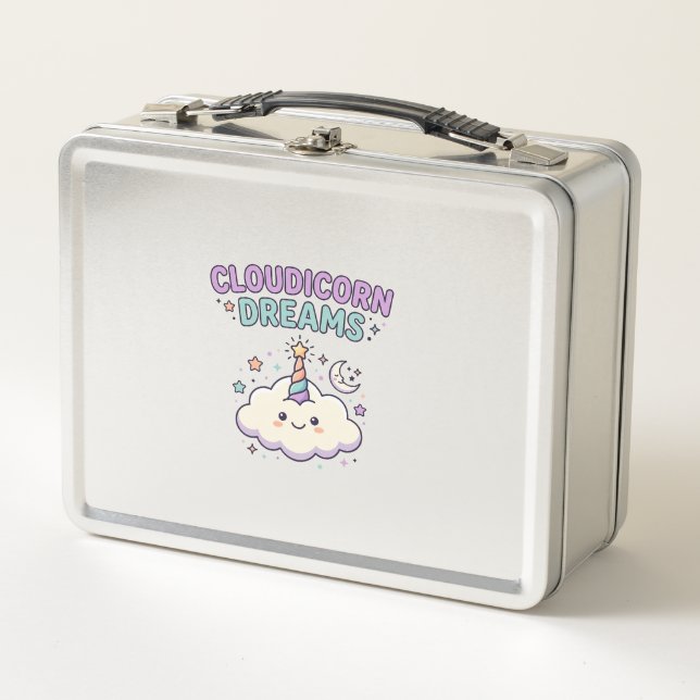 Diseño de camiseta gráfico de moda Unicorn Cloudic (Anverso)