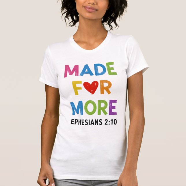 Diseño de Camiseta Hecho Para Más Efesios 2 10 (Anverso)