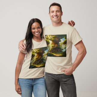 Diseño de camiseta inspirado en la naturaleza