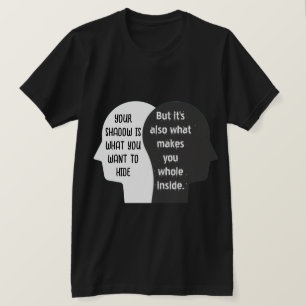 diseño de camiseta Light and Shadow Self