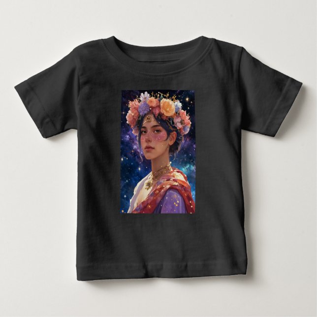 Diseño de camiseta "Luz guía". (Anverso)