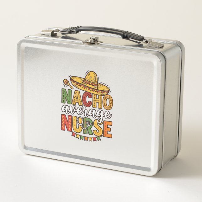 Diseño de camiseta Nacho Average Nurse Cinco De Ma (Anverso)