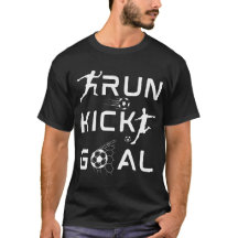 Diseño de camiseta para aficionados al fútbol Kick