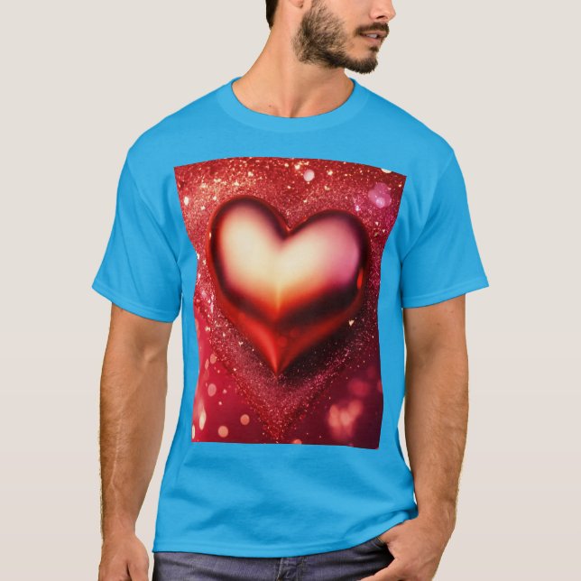 Diseño de camiseta para el corazón del tatuaje ret (Anverso)