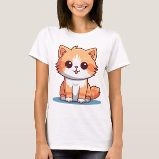 Diseño de camiseta para gato