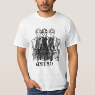 diseño de camiseta para hombre parte delantera y t