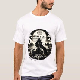 Diseño de camiseta para jugador de joystick Retro 