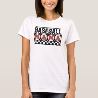 DISEÑO DE CAMISETA PARA MAMÁ DE BÉISBOL