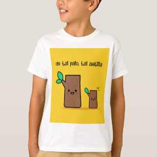 Diseño de camiseta para niños Datos del padre