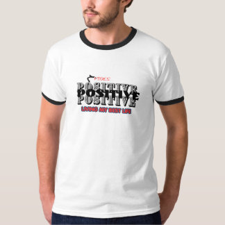 diseño de camiseta positivo