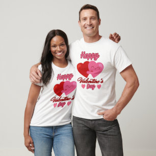 Diseño de camiseta romántica El día de San Valentí