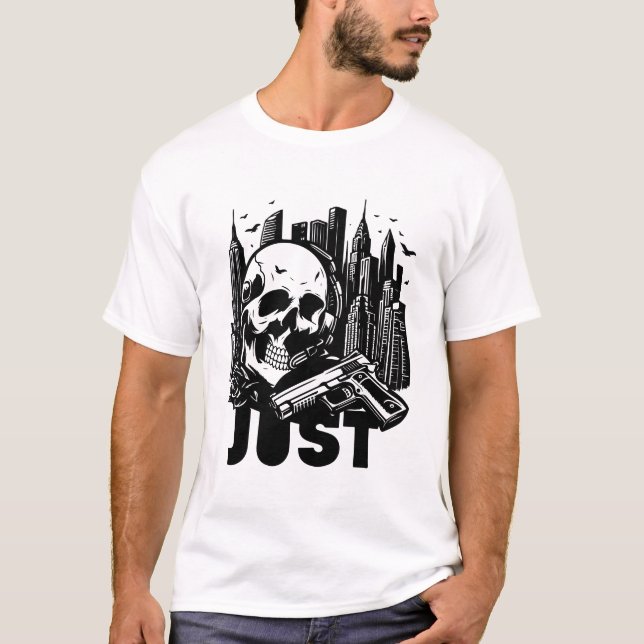 Diseño de camiseta Skull (Anverso)
