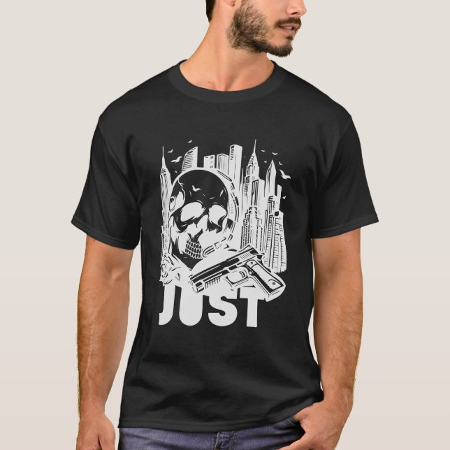 Diseño de camiseta Skull (Anverso)
