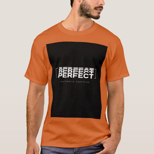 diseño de camiseta sr perfecto (Anverso)