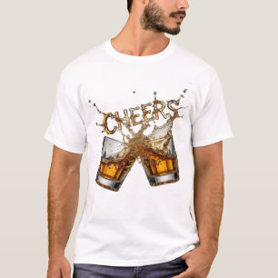 Diseño de camiseta Stylish Gold CHEERS