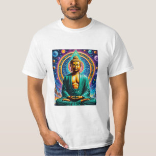 Diseño de camiseta T del Universo Radiant Cosmic B