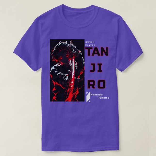 Diseño de camiseta Tanjiro Demon Slayer (Diseño del anverso)