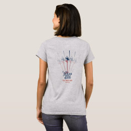 Diseño de camiseta Texas Heli Bash 2. Camiseta gri