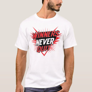 Diseño de camiseta tipográfica 'Los Ganadores Nunc