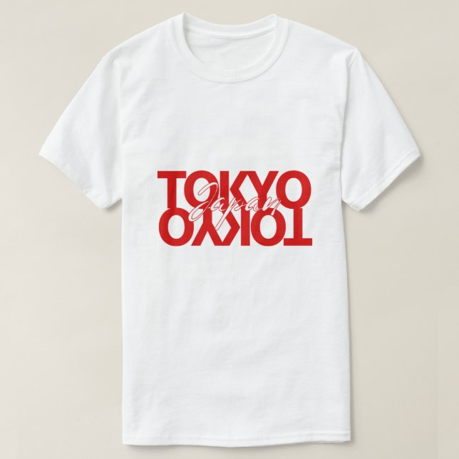 diseño de camiseta Tokio tgshirt (Diseño del anverso)