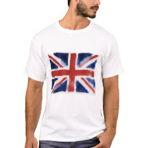 diseño de camiseta union jack para hombres